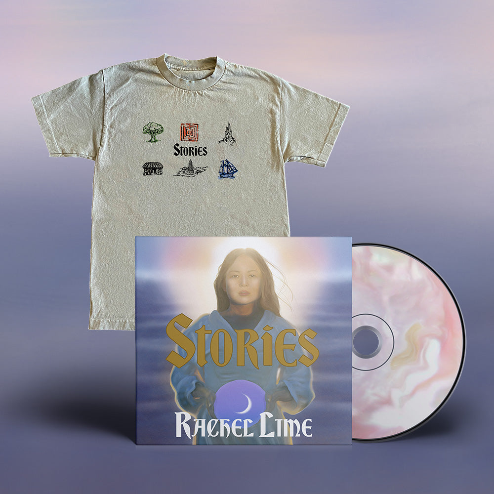 Rachel Lime - STORIES T-shirt & CD Bundle